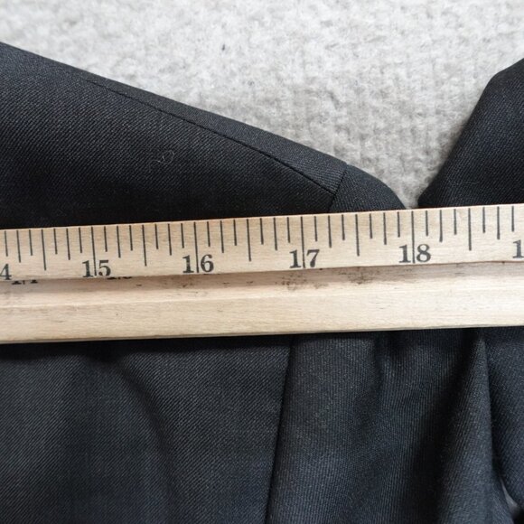 Bonobos Blazer 40R Gray Solid 2 Button Standard Fit Double Vent Marzotto - Picture 10 of 10